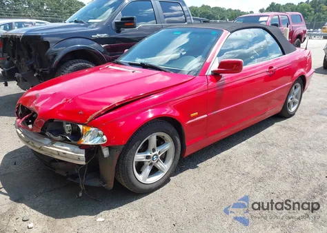 2002 BMW 325Ci from USA, damaged, VIN WBABS33472JY59504